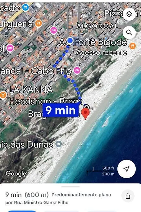 Apartamento De 3 Quartos - Cabo Frio - 9 Minutos Da Praia